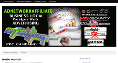 Desktop Screenshot of adnetworkaffiliate.com