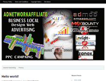 Tablet Screenshot of adnetworkaffiliate.com